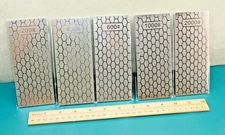 5 pc Diamond Sharpening Stone Plates 200 400 600 1000 2000 Grit