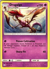 Pokemon SM - Cosmic Eclipse Dragalge 92/236 NM
