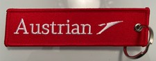 Neu AUA Austrian Dreamliner Schlüsselanhänger Rot Weiß 