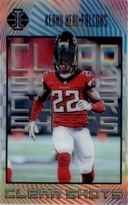 2019 Panini Illusions Clear Shots Blue #15 Keanu Neal /299 - FB