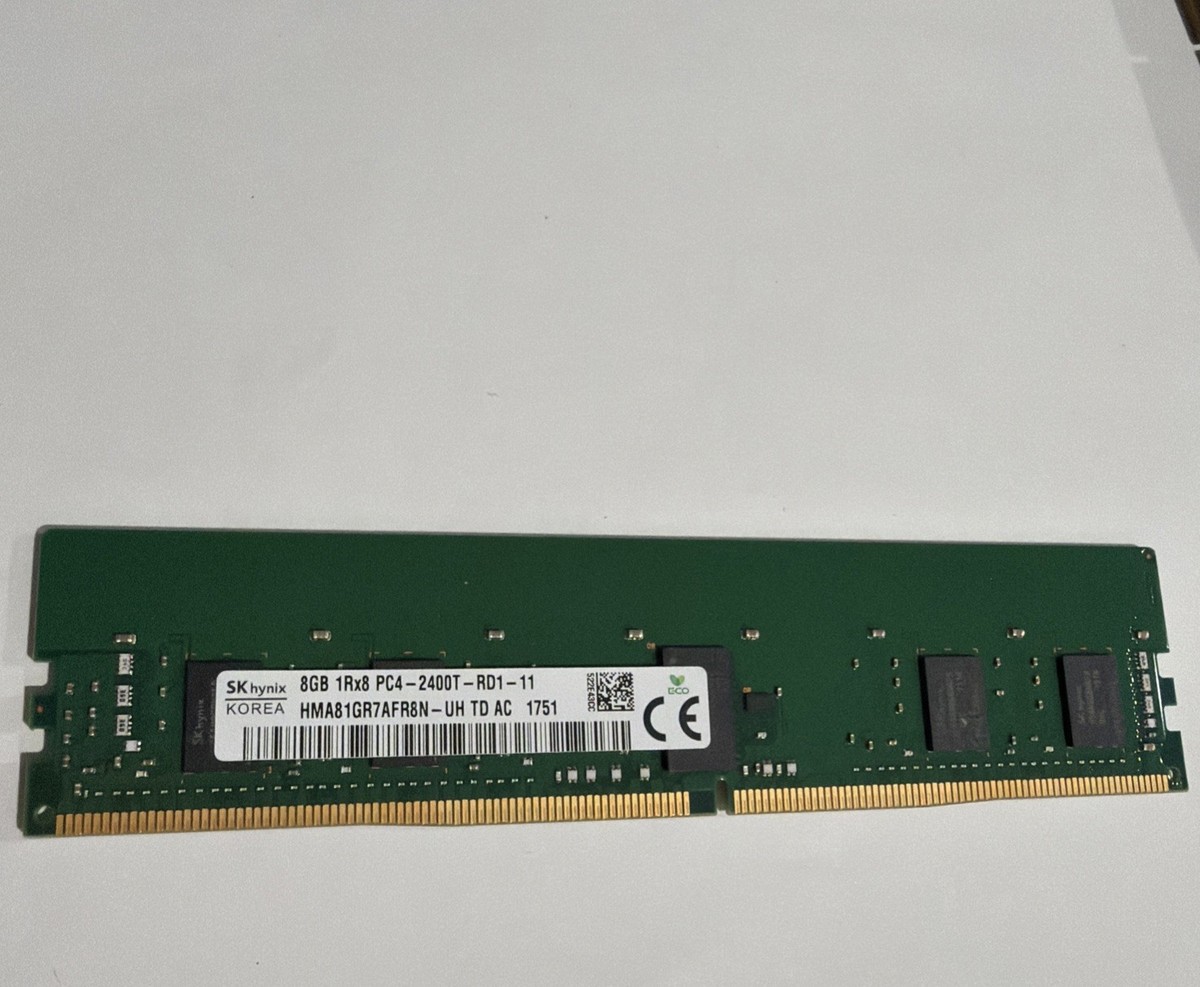 m*o様 SK hynix 8GB 1Rx8 PC4-2400T メモリー SK Hynix 8GB 1Rx8 PC4-2400T-RD1-11 Registered Server RAM