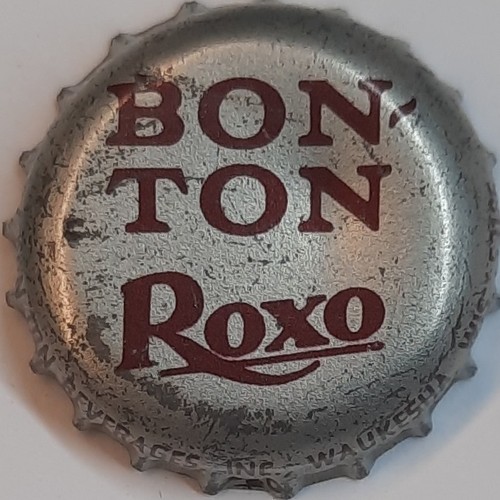 BON-TON ROXO SODA USED PLASTIC LINED Bottle CAPS Crowns