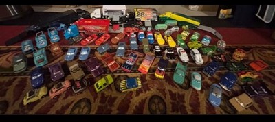72 Disney Pixar Cars (60+ Different characters), 5 Semis, and 2 Planes