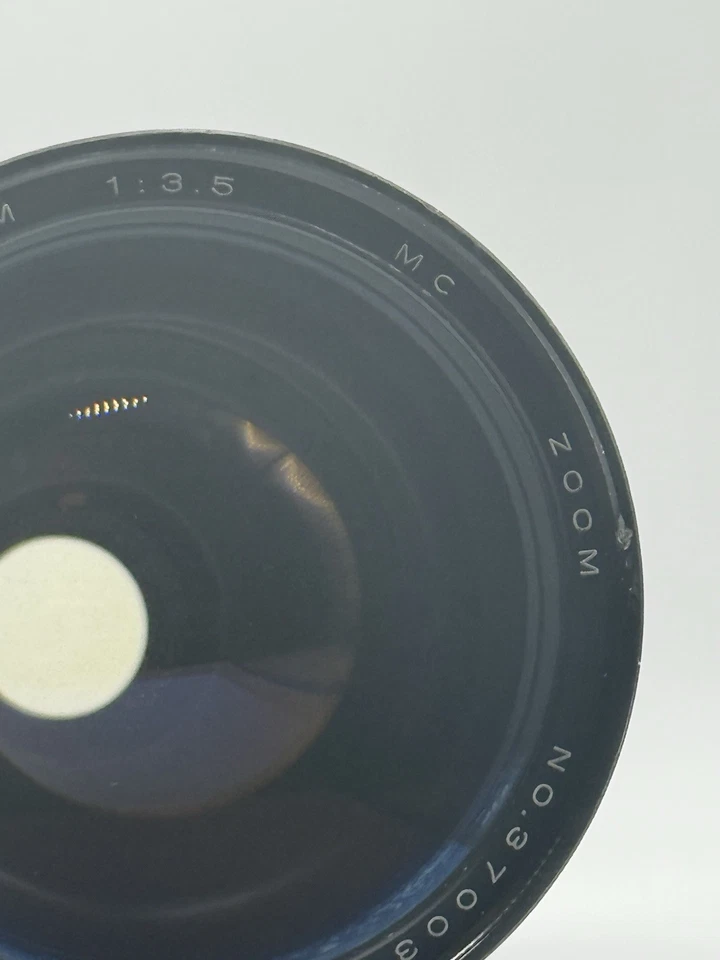 Vivitar 35–105mm f/3.5 MC Zoom Lens • Tested • Clean Optics • w/ UV Filter - Image 3 of 4