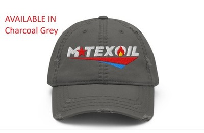 M Tex Oil Cap MTEX OIL Embroidered Distressed Dad Hat | eBay