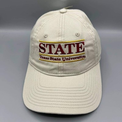 Vintage Texas State Bobcats Hat Men NCAA The Game Strap Back Cap Cotton New