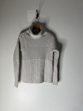Banana Republic X Todd Duncan Grey Cowl Neck Cashmere Sweater XS