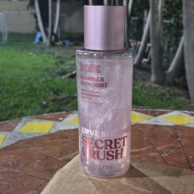 Victoria's Secret PINK Body Mist 250mL Secret Crush Velvet Petals Shimmer