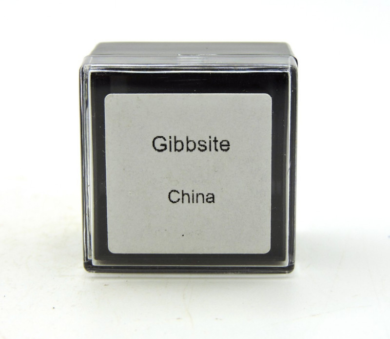 Blue Gibbsite Micromount Mineral Specimen *China*