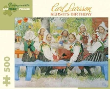 Carl Larsson Kersti’s Birthday 500-piece Jigsaw Puzzle, Game, Brand New, Free...