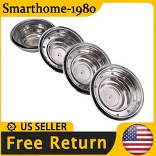 4x Chrome Center Wheel Hub Cap Cover For 2006-2023 Chrysler 300 Dodge Charger