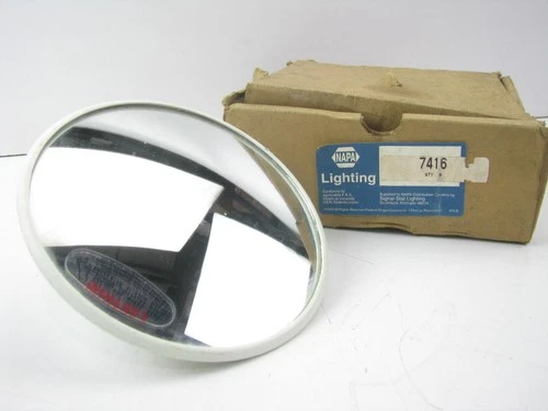 NAPA 7416 Convex Center Mount Blind Spot Mirror - 6-1/2" Round -  Velvac Rebox