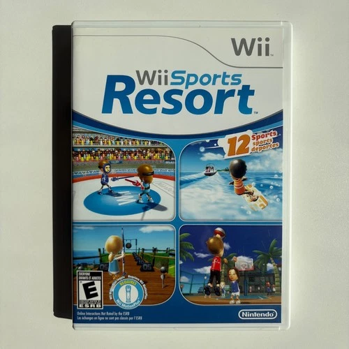 Wii Sports Resort (Nintendo Wii, 2009) Complete Tested Working