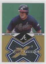 2009 Upper Deck X Xponential 3 Chipper Jones #X3-CJ HOF 0xy0