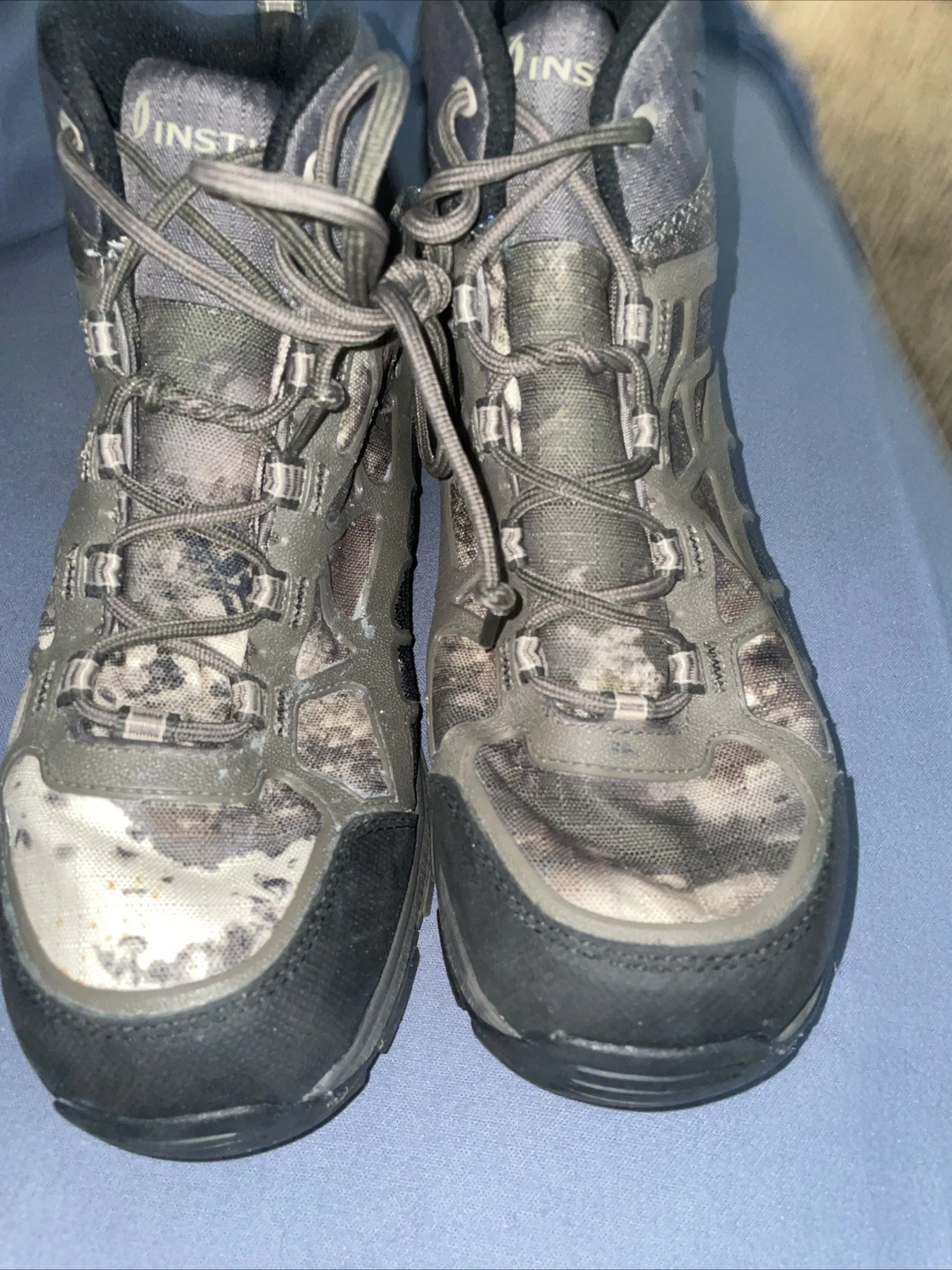 Instinct Gore tex Surround Crash foam Camo Hiking Boot Size 10.5 D