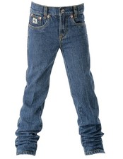 Cinch Western Denim Jeans Boys 5 Pocket Adjustable Basic MB10082001