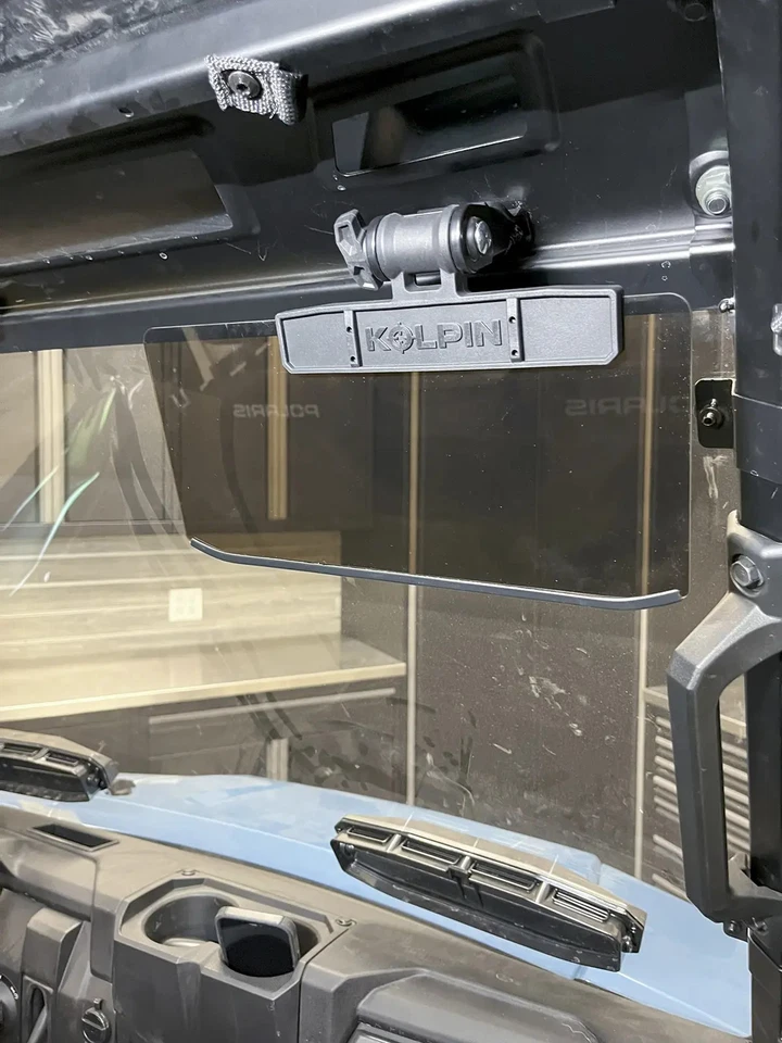 Kolpin Universal UTV Sun Visor Round Tubing Cages Kawasaki Mule Teryx KRX 2000+ - Image 3 of 4