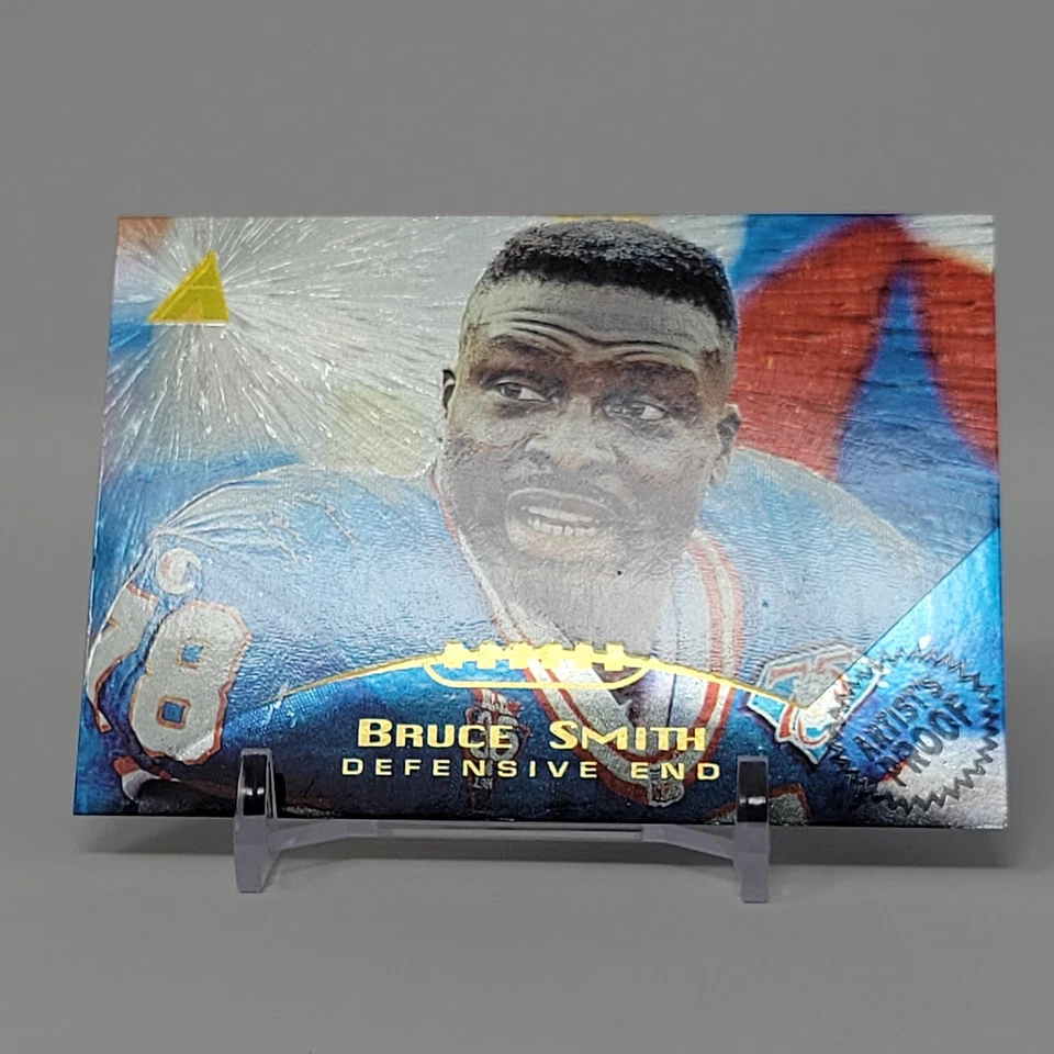 1995 Pinnacle Artist's Proof Bruce Smith #5 HOF Buffalo Bills SP Rare Insert - Image 2 of 3