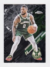 2025-26 Topps Chrome Go Time #GT-10 Damian Lillard Milwaukee Bucks