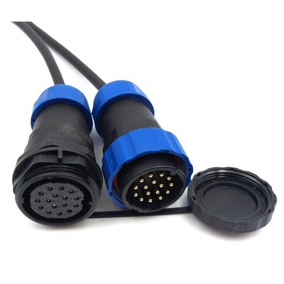 SZJELEN SD28 28MM 16Pin Pair Aviation Cable Connector Plug Socket,Waterproof ...