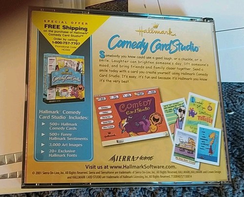 Hallmark Card Studio 3 Deluxe 2001 Vintage - Picture 5 of 9