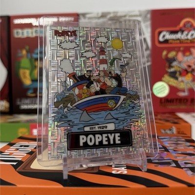 Saturday Morning Cards Popeye SAMPLE 1/5 Martix Card #7
