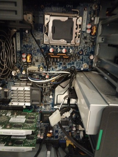 HP Z600 - 2 x Nvida Quadro 600 Intel Xeon X5630@2.53 GHz 12 GB RAM, No Hdd Hom - Picture 5 of 13