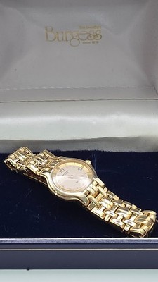 Raymond Weil Fidelio 18k Gold Electroplated Damen Armband Uhr.