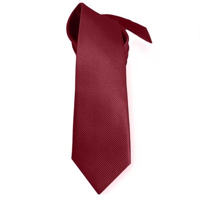 Elegante Krawatte Bordeaux für Feiern ud Events