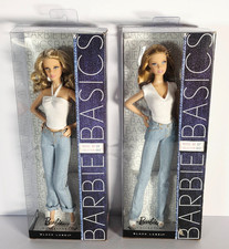 NEW 2010 Barbie Basics Black Label Model 01 / 002  07/002 Mattel T7738 T7742