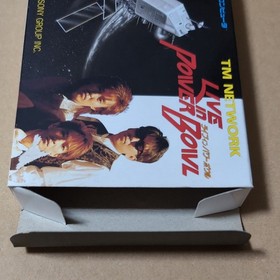 There is a box theory TM NETWORK LIVE IN POWER BOWL Famicom FC LIVE IN POWER