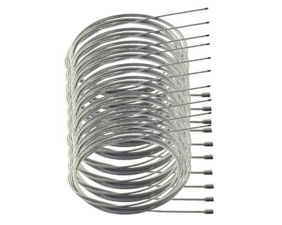 10 x Gasseil, Gaszug, 1,2mm x 2m, HQ, Modell slide