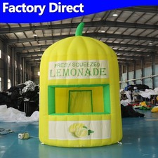 Inflatable Lemonade Concession Stand Booth for Outdoor Event Party Decoration