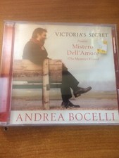 Victoria's Secret presents The Mystery Of Love by Andrea Bocelli (CD) ...FLAT10