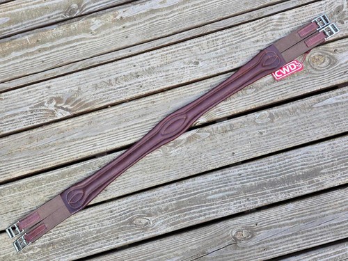 CWD Brown Padded Classic Hunter English Girth - 48"-120cm - NWT! - Picture 6 of 8