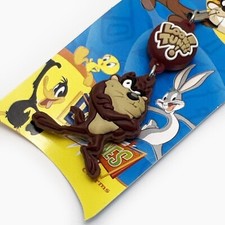 Official Looney Tunes Tasmanian Devil Charm Strap for Purse Key Chain Cellphone