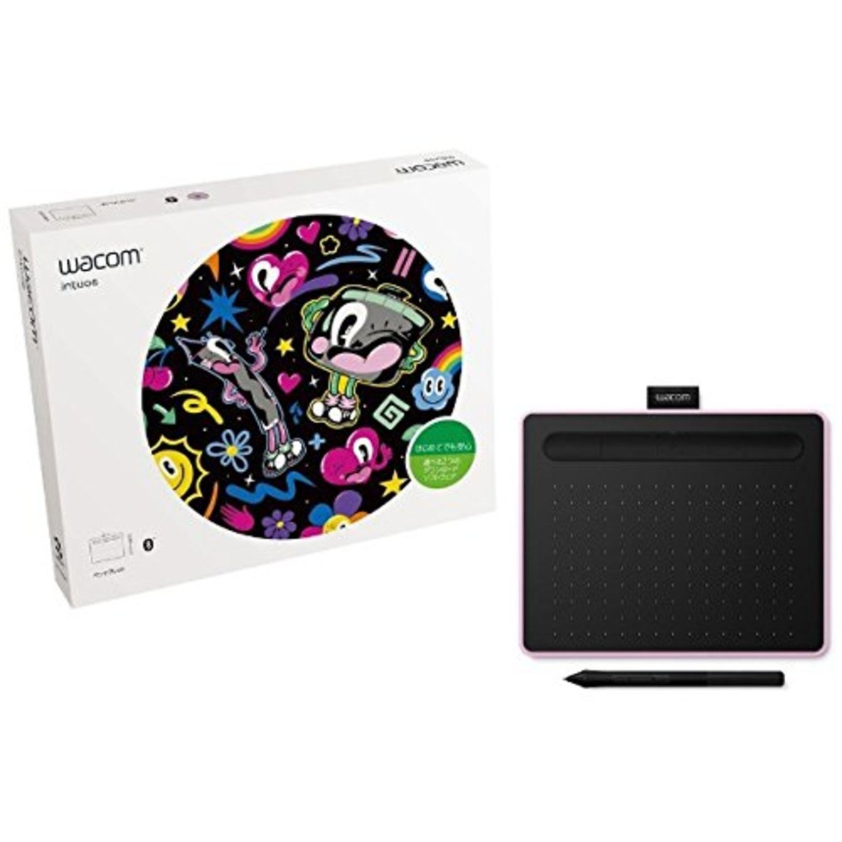 Wacom Intuos Small CTL-4100WL/P0 Berry Pink Wireless Model