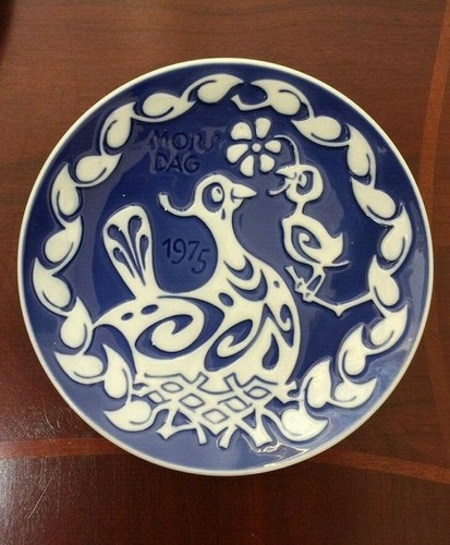 Juego de 4 platos vintage del Día de la Madre Royal Copenhague - Imagen 3 de 8
