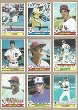 1979 TOPPS BASEBALL #1 thru #726 - PICK ANY - UPDATED 07/11/24