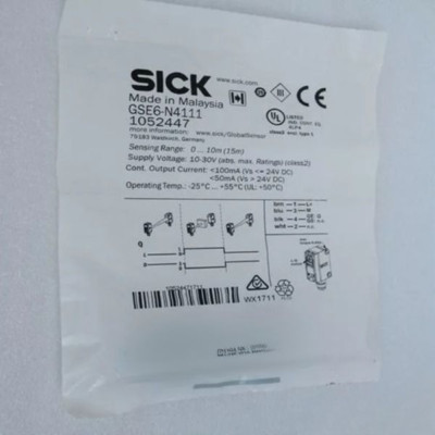 SICK GSE6-N4111 Photoelectric Switch Sensor New Free Shipping 1pcs GSE6N4111