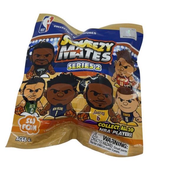 SqueezyMates NBA SERIES 2 Figurine Mystery Pack for sale online eBay