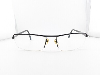 Mikli Eyeglasses Frames Only, STARK BIOCUT, 59-18-135, Black, Made in France