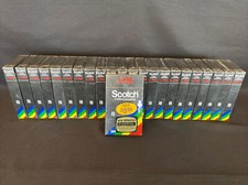 23 Scotch Video Cassette L-750 Beta Max Blank Tapes NEW  SEALED Vintage