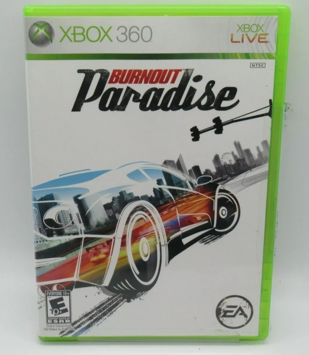 Jogo Burnout Paradise - Xbox 360