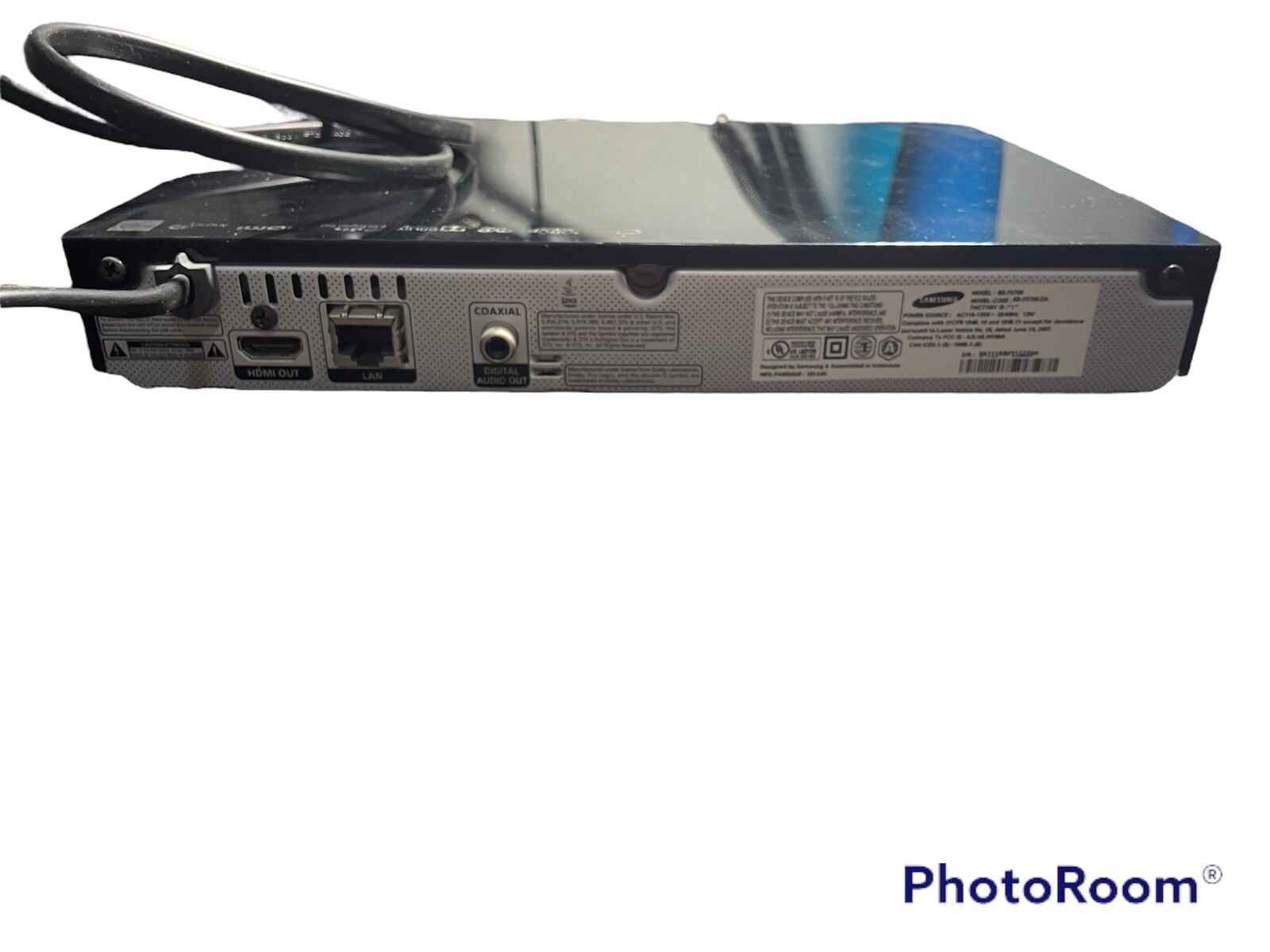 Samsung BDFM57C Bluray Player 887276984872 eBay