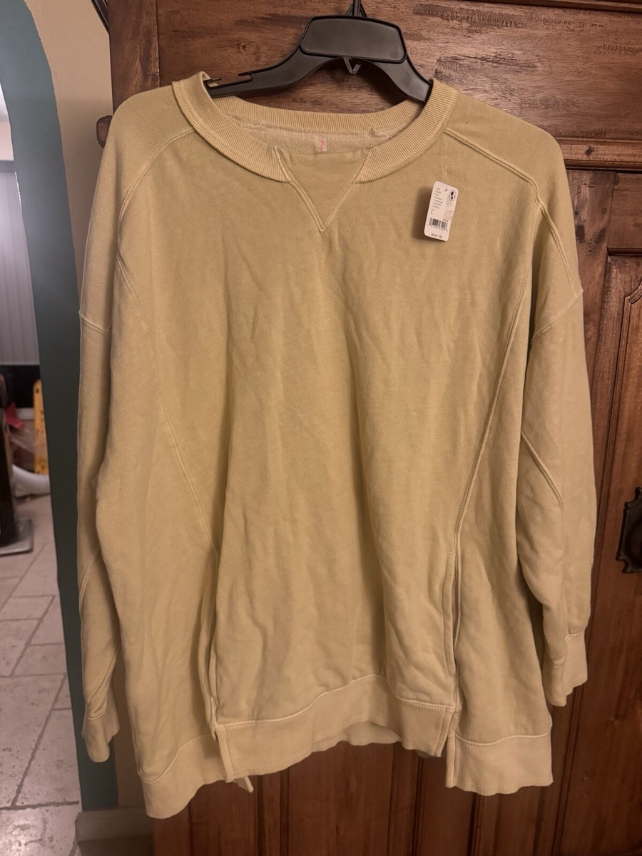 FP Movement Women's Pullover Intercept Tunic Large Cream Ivory | eBay