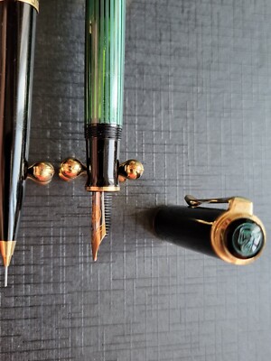 Vintage Pelikan M600 18C 750 B Nib Bicolor With Pencil Original