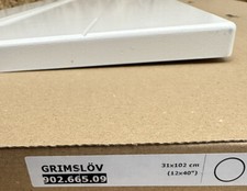 IKEA Grimslov Off-White 12x40 Cabinet Door 902.665.09 - Discontinued  OBO NIB