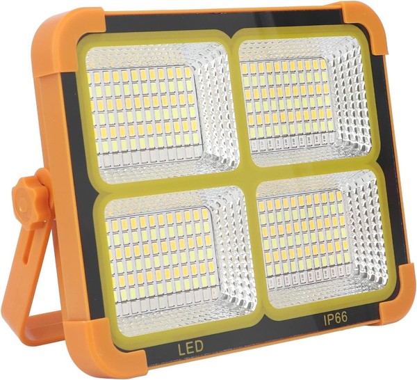 Foco LED Portátil para exterior | Carga luz solar y USB | 5 modos iluminación