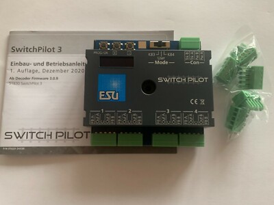 +++ ESU 51830 SwitchPilot 3, 4-fach Magnetartikel, DCC/MM, OLED 51830